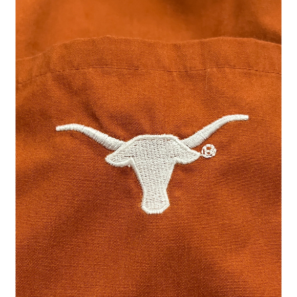 University of Texas Nursing Medical Scrub Top Size Small Burnt Orange Longhorns - Picture 9 of 9